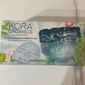 Kora Organics Active Algae Lightweight Moisturizer Refill Pod and Jar